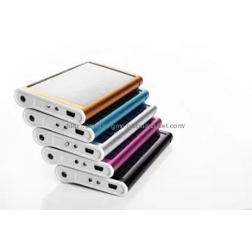 2600MAH Solar Phone Charger for iPhone/Blackberry/Smartphones