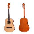 Guitare classique en bois de 39 pouces de 39 pouces