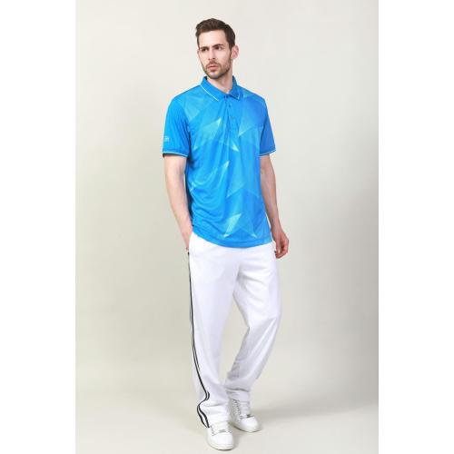 Herren Poly Digital bedrucktes Polo -Shirt