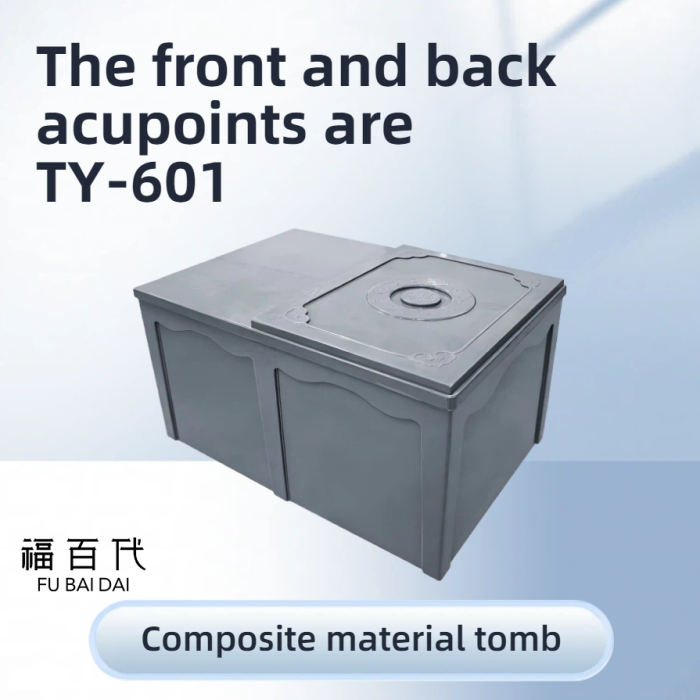 Contenedor de entierro de puntos de acupuntura delanteros y traseros TY-601