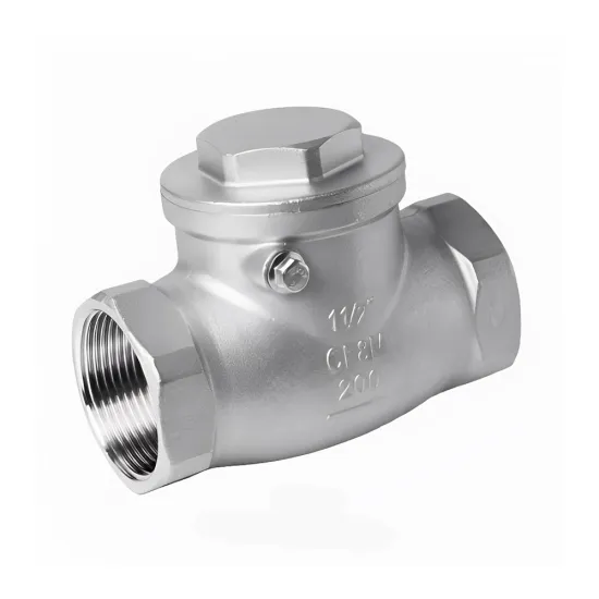 Stainless Steel Female Threaded Swing Check Valve