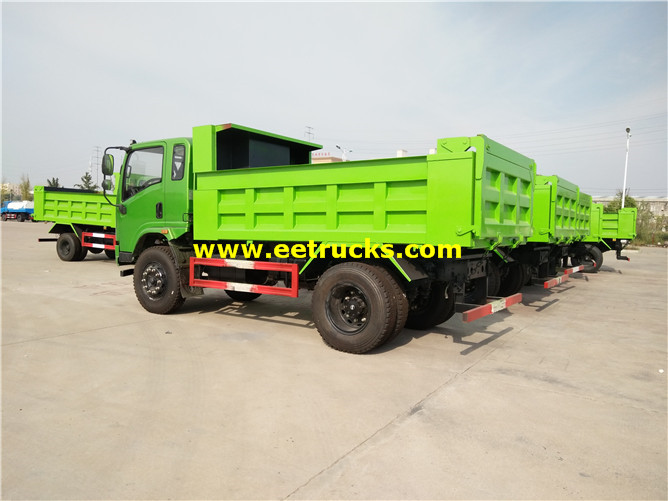 8ton 4x2 Off Road Tipper Trucks