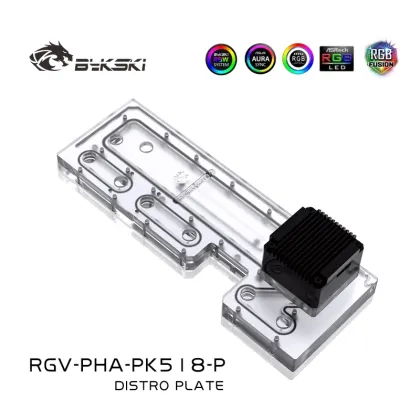 Bykski Distro Plate for PHANTEKS PK518 Case - ARGB/RGB SYNC