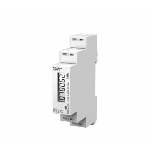 Din Rail Mini Modbus Modbus Medidor de Energia