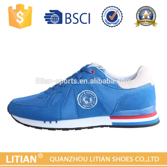Leather upper with rubber sole shoes high quality shoes men