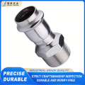 Conector de conversión de rosca externa de acero inoxidable