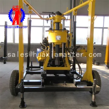 XYX-130 100m water well Wheeled drilling rig truck mounted drilling rig mobile wheeled hydraulic core drilling machine