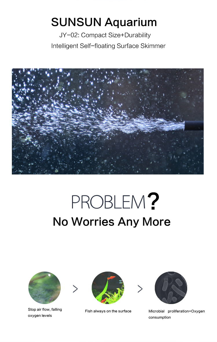 सनसन मिनी पेट्रोल सरफेस स्किमर वाटर पंप