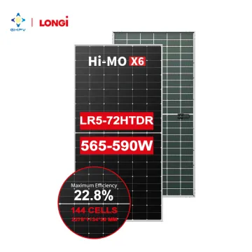 Prices of Longi Himo X6 Solar Panels with Half Cell Technology in Various Wattages: 565W, 570W, 575W, 580W, 585W, and 590W