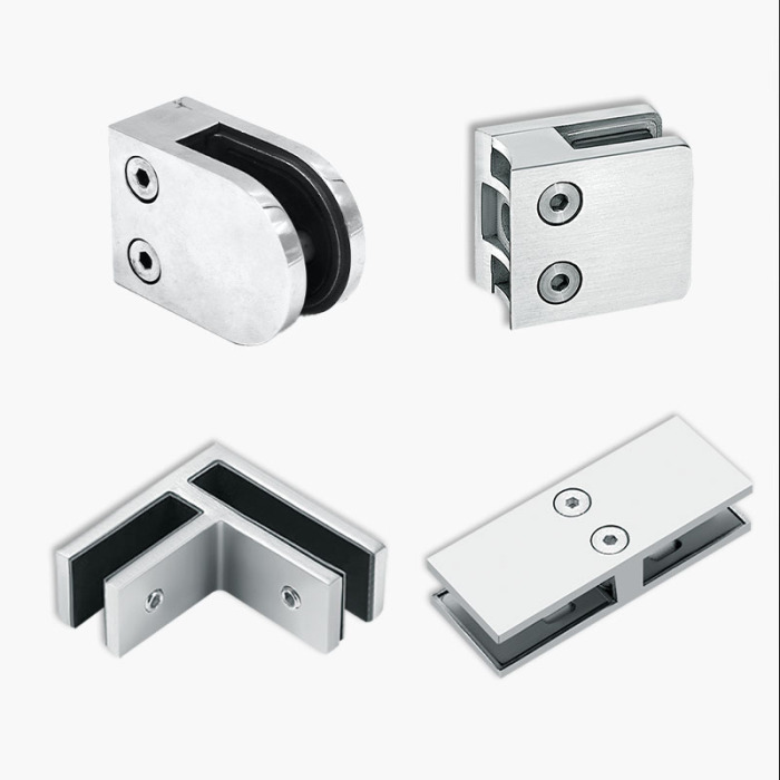 SVA-S046 Tutucu Klips 304/316 Balkon Cam Korkuluk Kelepçesi