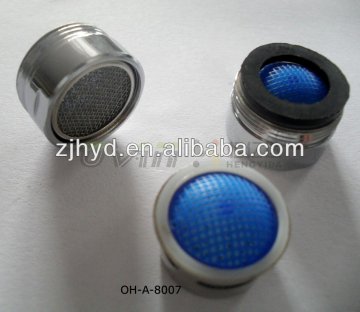 Brass Water Saver Aerator with stainless steel net (OH-A-8007)