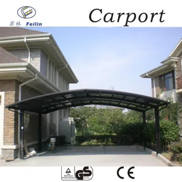 folding paper blinds Aluminium carport