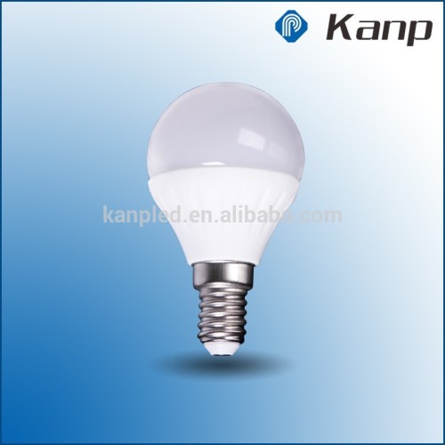 3W E14/E27 Glass Cover LED Bulb Light 2700-6500K