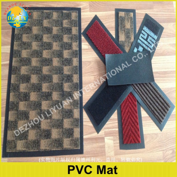 Anti-slip PVC swimming pool floor mat/doormat for shoes cleaning