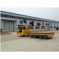 Heavy duty platform trolley flatbed cargo cart