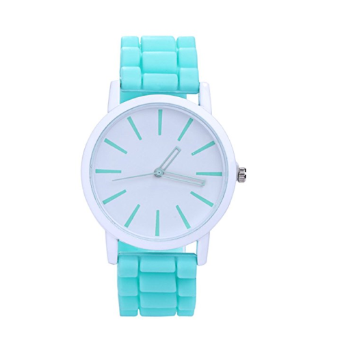 Young Girls trai Silicone cổ tay Watch Đồng hồ đeo tay