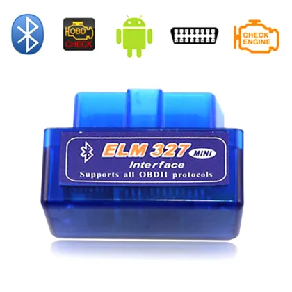 ELM327 OBD2 Bluetooth Adapter Auto Diagnostic Scanner
