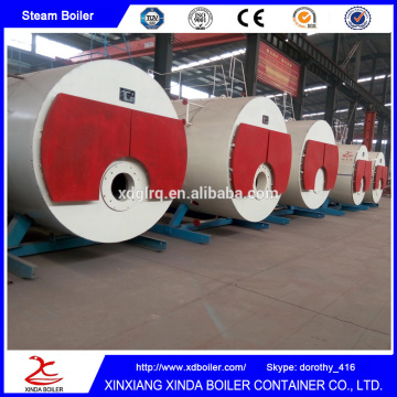 China Automatic 10 ton Oil or Gas fired Boiler with high temperature Saturated Steam Output