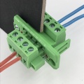 4 ways through wall fixed terminal block