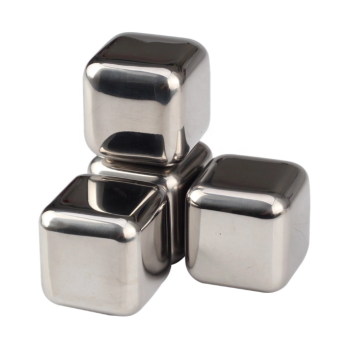 Stainless steel ice cubes for drink