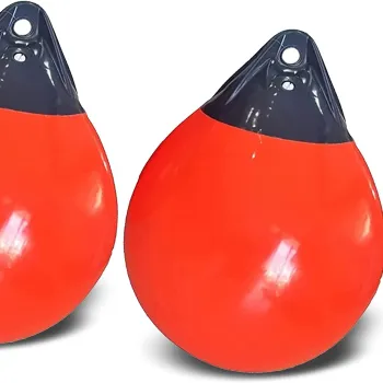 Anchor Buoy & Retrieval Ring Vinyl Boat Buoy Balls Round Mooring Buoys" 

However, to make it more suitable for a search engine title, we might condense and prioritize the most searched or important keywords:

"Vinyl Boat Buoys: Anchor & Retrieval Rings, 