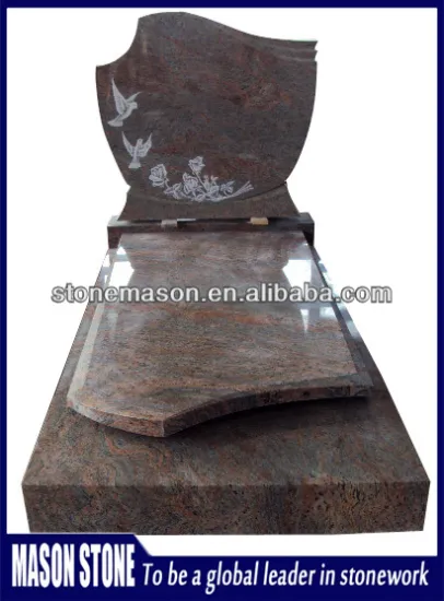 Best selling paradiso headstone with bird carving