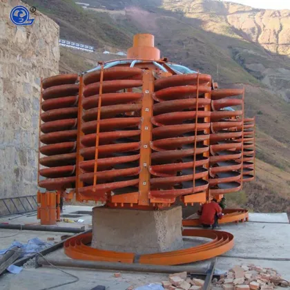Chrome Wash Plant Gravity Spiral Chute Concentrator for Chromite Ore Separation