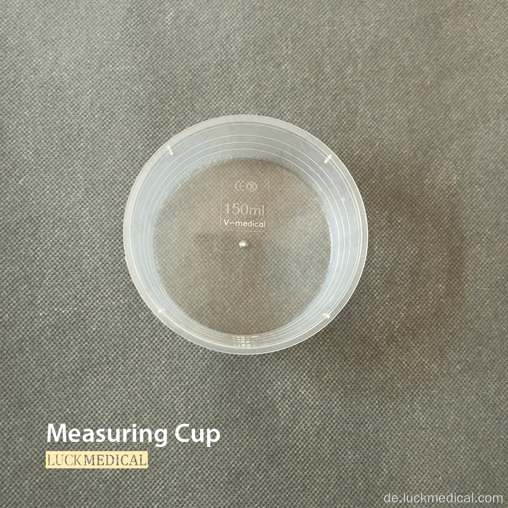 Medizinischer Gebrauch von Squasparent Measuring Cup 60 ml/90 ml/150 ml