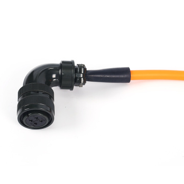 Servo Power Line Assembly High Flexible Drag Chain Servo Motor Power Line Supplier