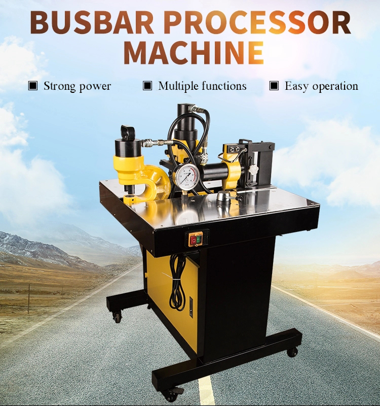 3-in-1 Hydraulic Copper Busbar Processing Machine
