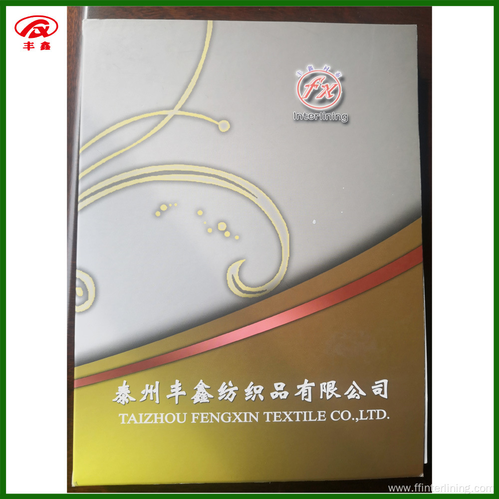 100% Polyester Material Woven Fusible Elastic Interlining