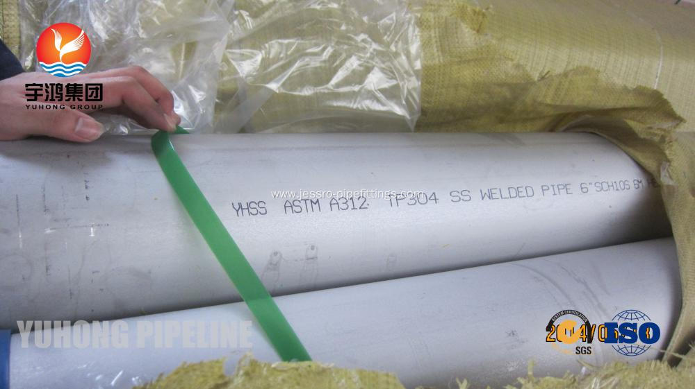 ASTM A312 TP304/304L Stainless Steel Welded pipe