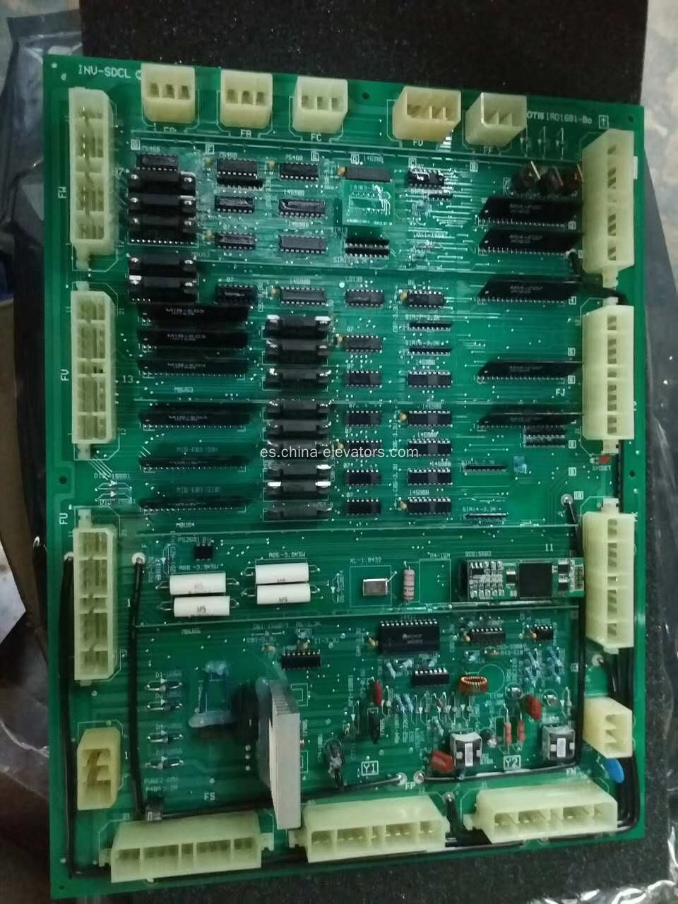 Placa de comunicación superior de cabina INV-SDCL para ascensores LG Sigma