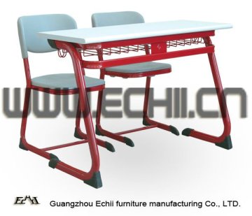 new style double seat school furniture for sale