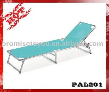 beach bed with metal frame