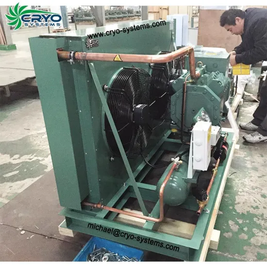 15 hp outdoor condensing unit , bitzer air-cooled condensing unit , bitzer double stage
