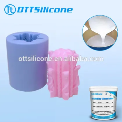 Quality equivalent Smooth-on FDA silicone for candle molds making