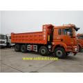 12 wheeler 50 ton Ton Shacman Cargo Dump Motos