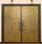 Cast aluminum entry door for luxury villa