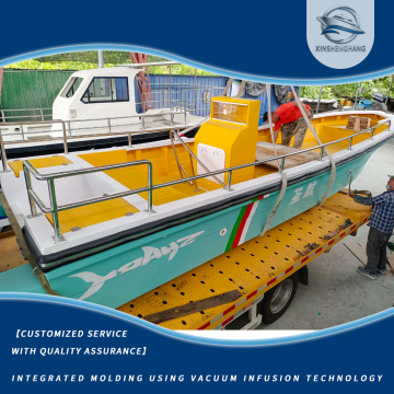 Luxury FRP Yacht for Fishing and Coastal Tours