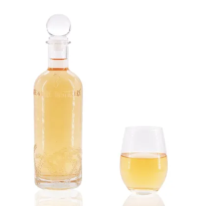 700ml glass bottle vodka whiskey
