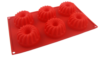 100% Food Grade Silicone Muffin Cake Mould