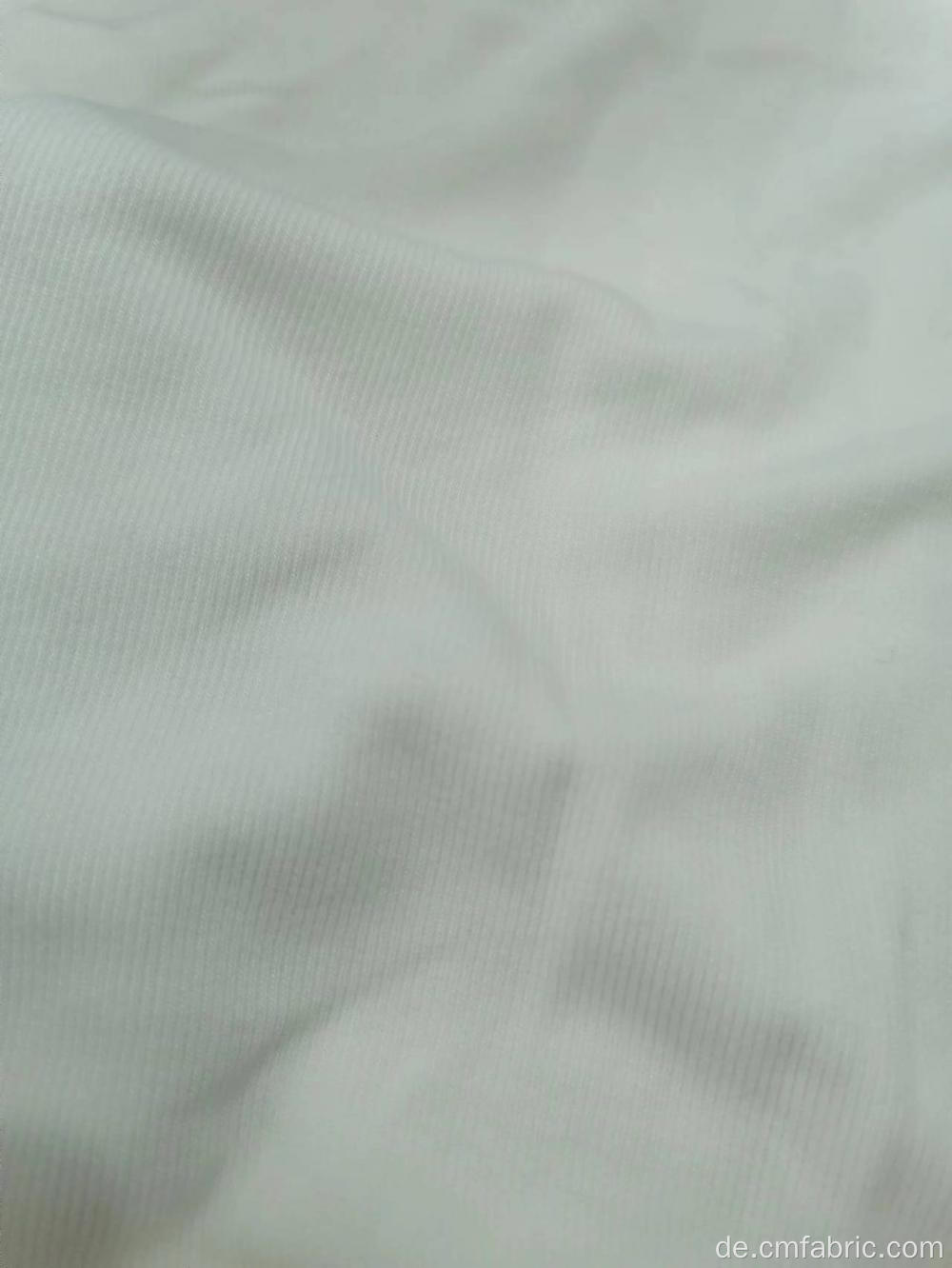 Stricker modaler Polyester -Sandgewässer gefärbt 1x1 Rippenstoff