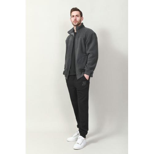 Herren Strick Boned Stoff Jacket