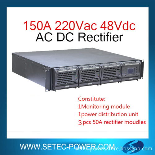 Commscope Rectifier Telecom Rectifier System With Lcd Display, High Quality Telecom ...