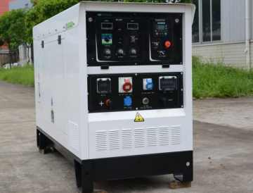 조용한 용접 디젤 발전기 6kva 발전기 세트
