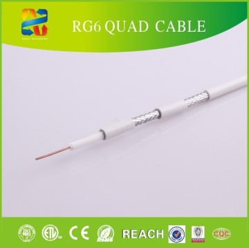 cable cctv,1000Ft, White Perfect Vision RG6WHT Copper Clad RG6 Coax Cable-3Ghz 75Ohm
