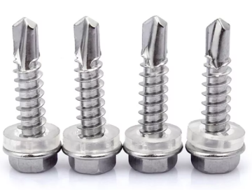 Hex head self drilling screw painting
