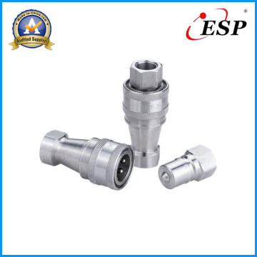 Kzf Close Type Pneumatic and Hydraulic Quick Coupling (Stainless Steel)