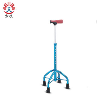 .Aluminum alloy blue height adjustable cane